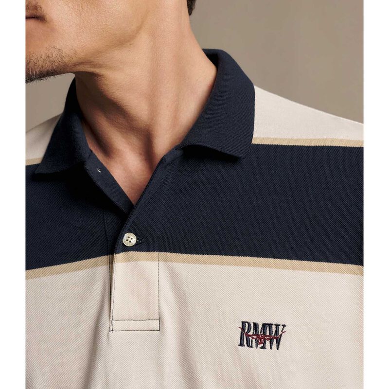 R.M. Williams Balmain Stripe Polo image number 2
